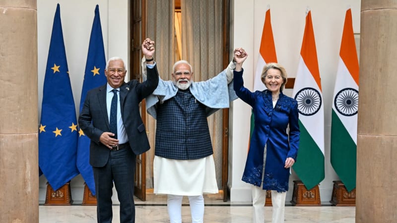 PŘEHLEDNĚ: Co přináší obří dohoda EU a Indie? Ruší a snižují se cla, Česko může profitovat