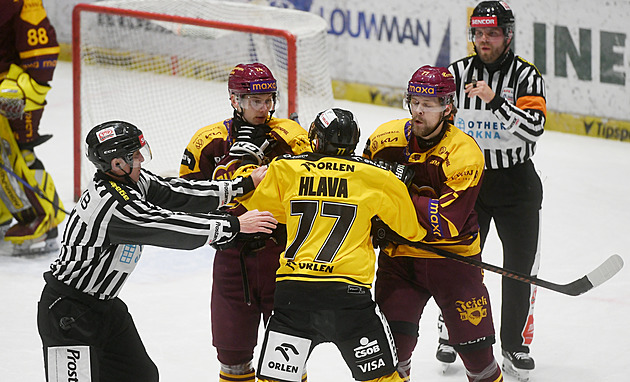 ONLINE: Litvínov - Jihlava 2:2. První utkání baráže míří do prodloužení