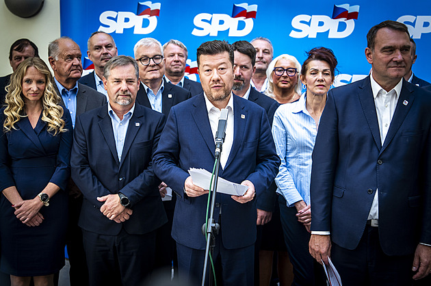 Ručíme za bezpečné Česko, řekl Okamura při startu horké části kampaně SPD